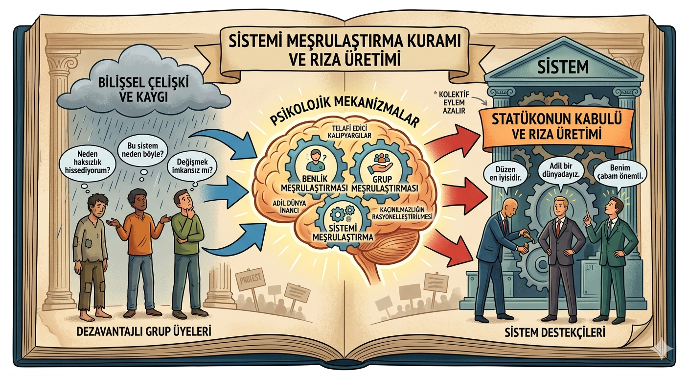 Statükonun Psikolojisi: Sistemi Meşrulaştırma Kuramı ve Rıza Üretimi